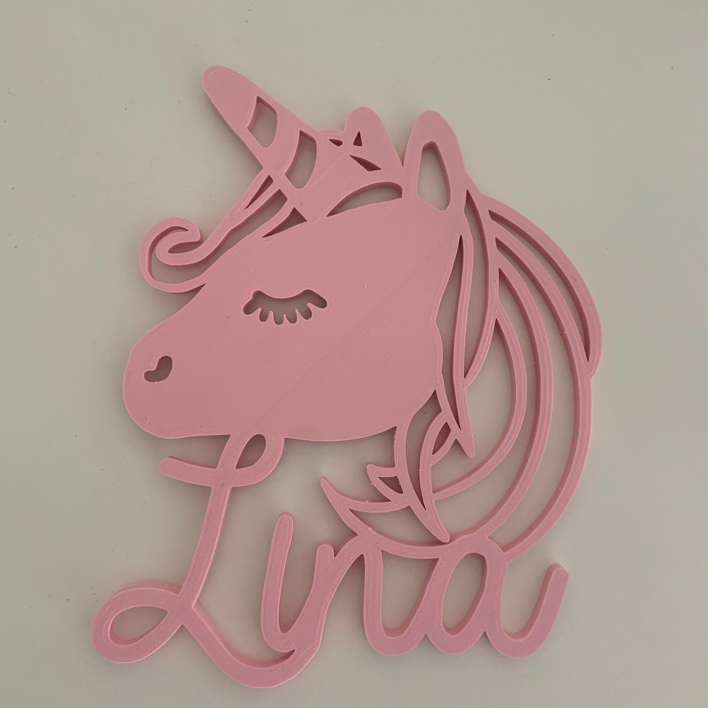 Licorne personnalisable prénom deco murale prenom bebe