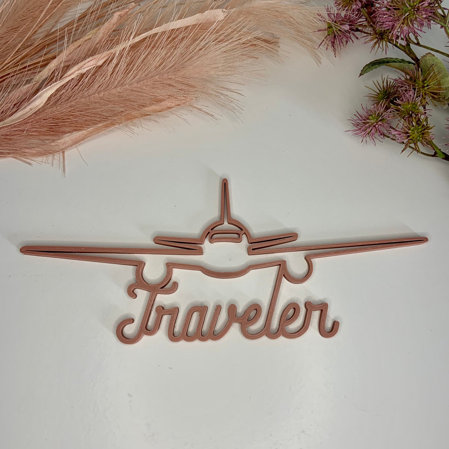 Décoration murale avion moderne « traveler » pour intérieur objet décoratif