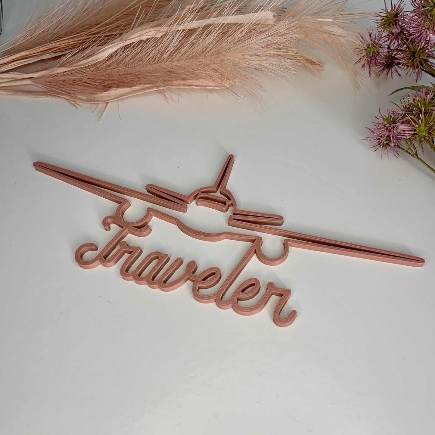 Décoration murale avion moderne « traveler » pour intérieur objet décoratif