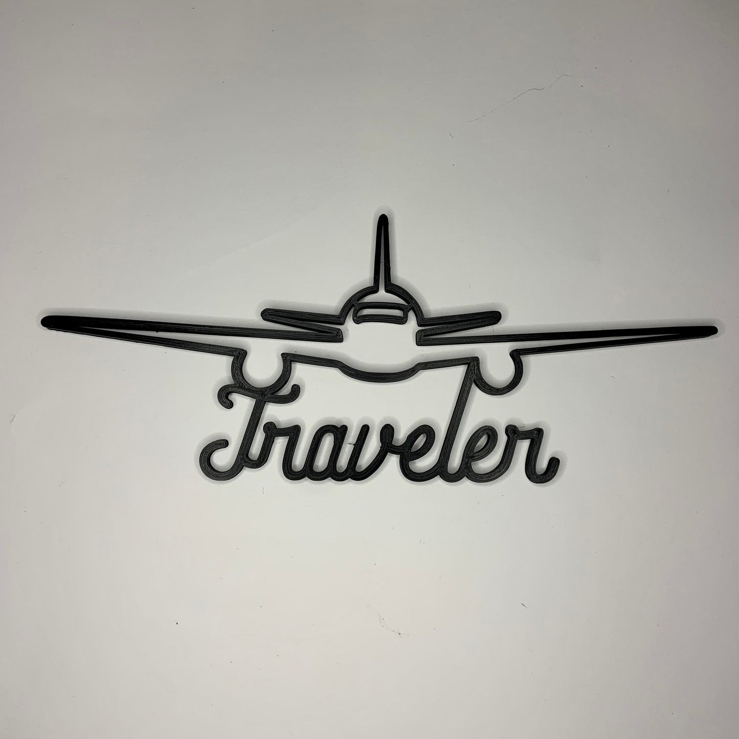 Décoration murale avion moderne « traveler » pour intérieur objet décoratif